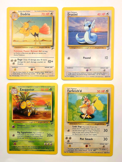 Base 2 Pokemon 39 card Lot Uncommon/ Common Set Never Played WOTC 2000 NM/Mint - Image 4