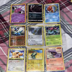 Pokemon TCG Card Lot Charmander Blastoise Rayquaza Snorlax Golduck Holo Regular - Image 3