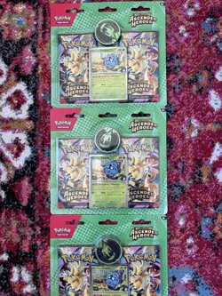 Pokemon TCG Ascended Heroes Erika 2-Pack BRAND NEW SEALED LOT OF THREE (3) RARE! - Image 2