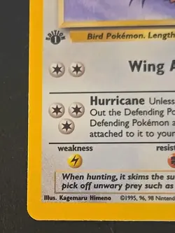 Pidgeot 8/64 Rare Jungle Holo 1st Edition Pokemon Vintage Recently Pulled NMOB - Image 5