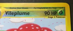 Rare, Reverse Holo Pokemon Expedition Set Vileplume 69/165 (English) - Image 3