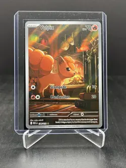 2025 Pokemon Mega Evolution Vulpix Illustration Rare #138/132 - Image 1