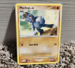 Machop - 86/130 - Common English Pokemon Diamond and Pearl - Image 1