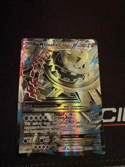 Pokemon TCG M Steelix EX Full Art Ultra Rare Steam Siege 109/114 HP/DMG - Image 1