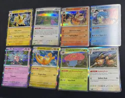 Pokemon TCG 151 Holo Rare Lot of 8 - Excellent - Image 1