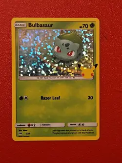 Pokemon Bulbasaur 1/25 HOLO 25th Anniversary Mcdonalds Promo 2021 Card - Image 1
