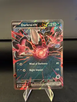 Pokemon Scarlet & Violet Black Star Promo - Darkrai ex SVP 110 NM/M - Image 1