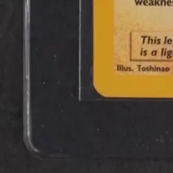 2000 POKEMON BLACK STAR MOVIE PROMO #23 ZAPDOS AOKI ERROR - Image 4