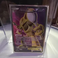 Pokemon TCG Alakazam EX Fates Collide Ultra Rare Full Art Holo 117/124 160 HP - Image 1