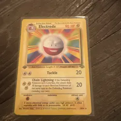 Electrode Pokemon 1st Edition Base Set 1999 Rare - Image 1