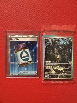 N’s Zekrom Pokemon Center Stamped Promo 31 Ascended Heroes ETB & N’s PP Up NM+ - Image 2