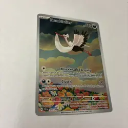Pokemon TCG Bombirdier Art Illustration Rare Card Scarlet & Violet 219/198 - Image 2