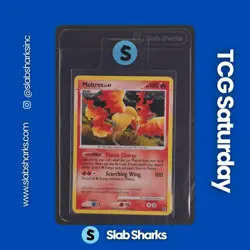 2008 POKEMON DIAMOND & PEARL MAJESTIC DAWN #10/100 MOLTRES HOLO RARE - Image 1