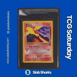 2000 POKEMON BLACK STAR MOVIE PROMO #21 MOLTRES AOKI ERROR - Image 1