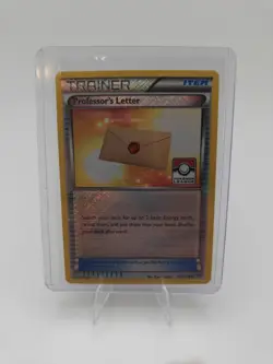 Professor's Letter 123/146 Pokemon League Stamped Reverse Holo BREAKthrough NM - Image 1
