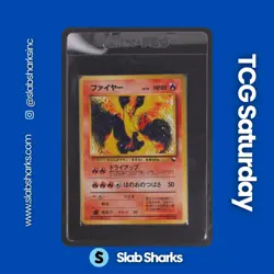 1998 POKEMON JAPANESE RED & GREEN STARTER GIFT SET #146 MOLTRES HOLO - Image 1