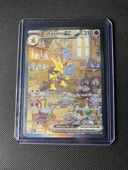 Alakazam ex 201/165 Special Illustration Rare Scarlet & Violet 151 Pokemon - Image 3