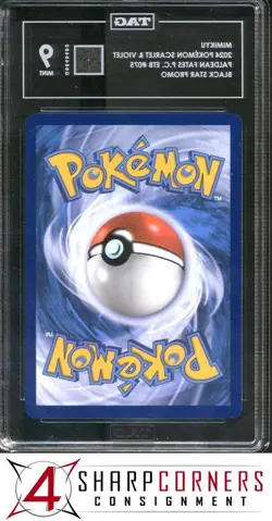 2024 POKEMON SV PALDEAN FATES POKEMON CENTER ETB PROMO #075 MIMIKYU TAG 9 - Image 2