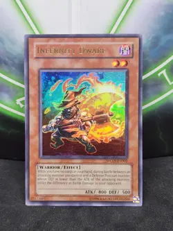 Yugioh Infernity Dwarf WC09-EN002 Ultra Rare NM - Image 1