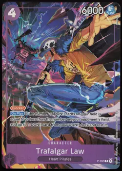 Trafalgar Law (Illustration Box Vol.6) PR One Piece Promotion Cards P-093 NMFoil - Image 1