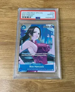 2023 One Piece Paramount War Box Topper Boa Hancock 059 PSA 10 Gem English - Image 1