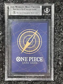 Monkey.D.Luffy (Pre-Release Tournament) (Winner) P-036 One Piece Promo BGS 8 - Image 2