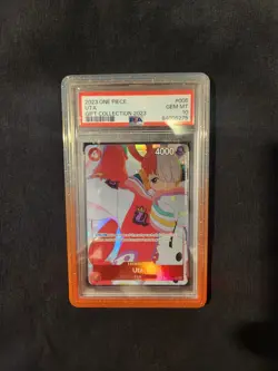 PSA 10 2023 One Piece Uta Gift Collection 2023 OP01 - 005 With Fruit Punch Guard - Image 1