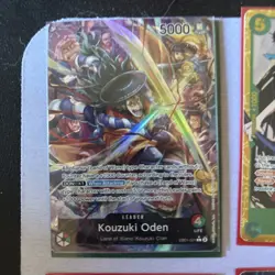 One Piece TCG Red/Green Kouzuki Oden Alt Art Complete Custom Deck/Core - EB02 - Image 3