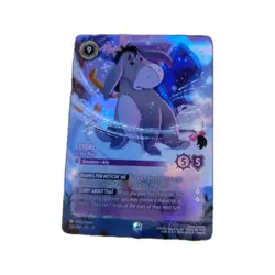 Disney Lorcana Eeyore-In the Way Enchanted Foil Winter Spell 226/204 English - Image 1
