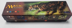 MTG Magic the Gathering Vintage Multiverse Card Storage Box King Cheetah A - Image 1