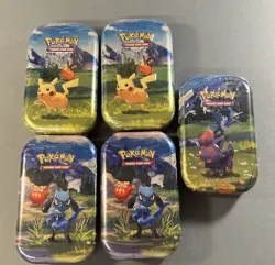 Pokemon TCG Ascended Heroes Mini Tins - Lot of 5 - In Hand (New, Sealed) - Image 1