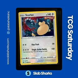 2019 POKEMON SWSH BS PROMO CHILLING REIGN 3-PACK BLISTERS #SWSH119 SNORLAX HOLO - Image 1