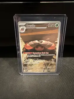 Crustle 186/182 - SV10: Destined Rivals Illustration Rare Pokemon TCG NM - Image 1