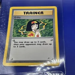 Pokemon TCG 1999 Base Set Shadowless Trainer Blaine Erika Charity No Removal Gym - Image 2