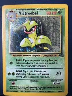 Victreebel Holo Rare Jungle 14/64 - Pokemon Vintage 1999 NM/LP - Image 1