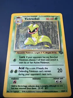 Victreebel Holo Rare Jungle 14/64 - Pokemon Vintage 1999 NM/LP - Image 2