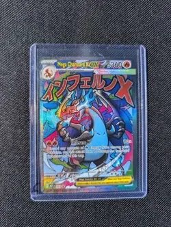 Pokemon Mega Charizard X ex Me: Mega Evolution Promo 023 Promo Holo English TCG - Image 1