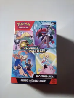 Pokemon TCG Journey Together Booster Bundle SEALED 6 Booster Packs B20 - Image 1
