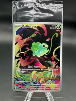 Bulbasaur Illustration Rare 133/132 Mega Evolution ME01 Pokemon 2025 - Image 1