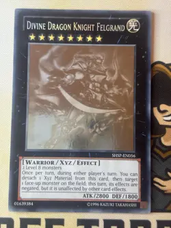 SHSP-EN056 Divine Dragon Knight Felgrand Ghost Rare Unlimited YuGiOh! NM - Image 4