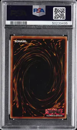 2002 YU-GI-OH! LOB-LEGEND OF BLUE EYES WHITE DRAGON 1ST ED M-WARRIOR #2 PSA 10 - Image 2