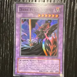 Konami Yu-Gi-Oh! TCG Dark Flare Knight Dark Crisis Foil Fusion DCR-017 - Image 1