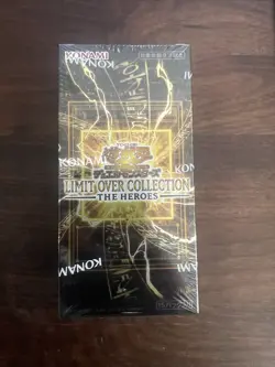 Yu-Gi-Oh OCG Limit Over Collection The Heroes Booster Box New Sealed (Japanese) - Image 1