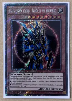 Black Luster Soldier - Envoy of the Beginning RA03-EN132 Platinum Secret Rare - Image 1
