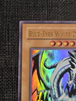 Blue-Eyes White Dragon LOB-001 Ultra Rare Yugioh Unlimited Edition NM - Image 5