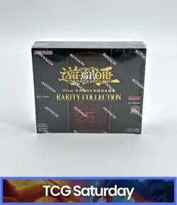 2023 YUGIOH TCG 25TH ANNIVERSARY RARITY COLLECTION BOOSTER BOX SEALED - Image 1