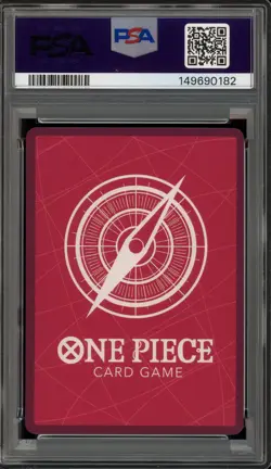 One Piece CCG Monkey.D.Luffy BVB X One Piece Match Day '25 Promo ST13-003 PSA 10 - Image 2