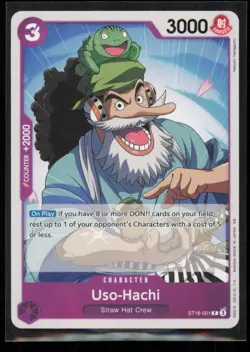 Uso-Hachi (Reprint) ST18-001 One Piece Premium Booster -The Best- Vol. 2 NM - Image 1