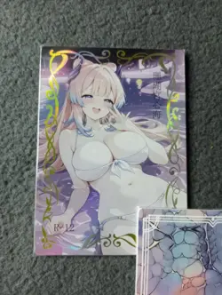 R12 liquid fantasy Goddess Story WAIFU ANIME CARD - Image 1