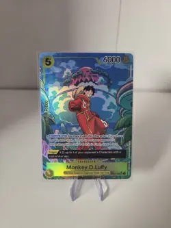 Monkey D Luffy OP07-109 Treasure Rare Two-Legend One-Piece Card Game - Image 1